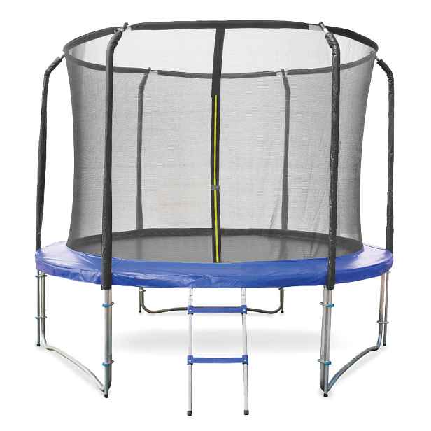 Fitness King Trampolína DELUXE 305 cm + ochranná síť + schůdky