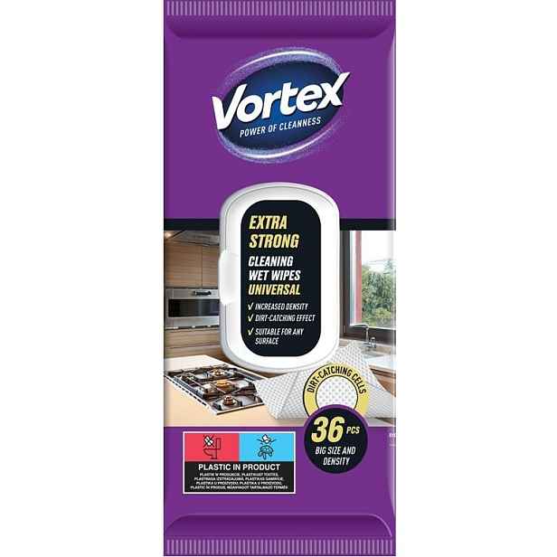 ALUFIX - Čistícíc ubrousky extr asilné 36ks Vortex