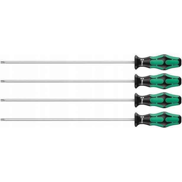 Sada šroubováků Wera Torx 4 ks T20-T30 Hrot 300 mm Funkce přidržení