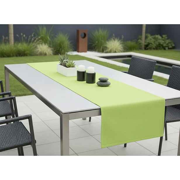 Venkovní běhoun - ubrus  RUNNER color 20 pistáciová, různé rozměry Mybesthome Rozměr: 40x180 cm