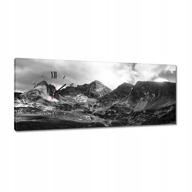 Hodiny 100x40 Tatry Polské hory Pohled