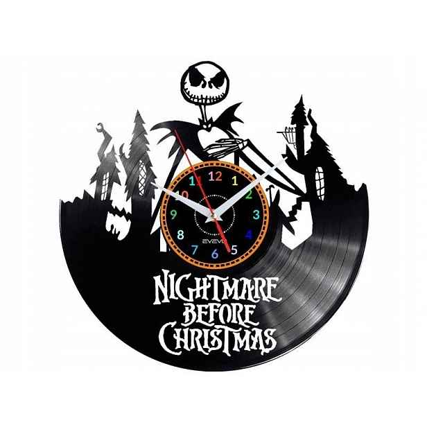 Jack Skillington Nápad na Dárek Nástěnná Dekorace z vinylové desky