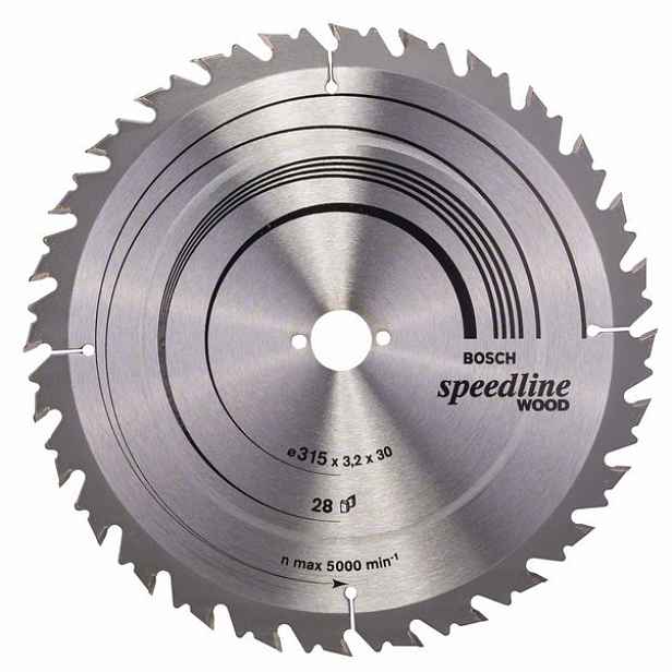 Kotouč pilový Bosch Speedline Wood 315×30×3,2 mm 28 z.