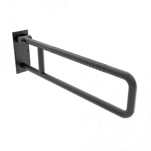 Nimco Sklopné černé podpěrné madlo 800 mm černá BMSC 9080-90