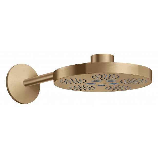 Axor One - Hlavová sprcha, průměr 28 cm, 2 proudy, kartáčovaný bronz 48492140