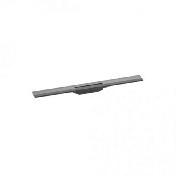 Hansgrohe RainDrain Flex sprchový žlab 80 cm nerez kartáčovaný černý chrom 56051340