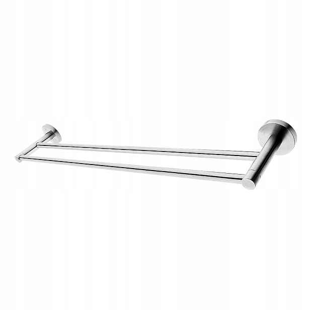Nimco Unix Nerez nástěnný držák na ručníky dvojitý, 66 cm Unm 13061D-10