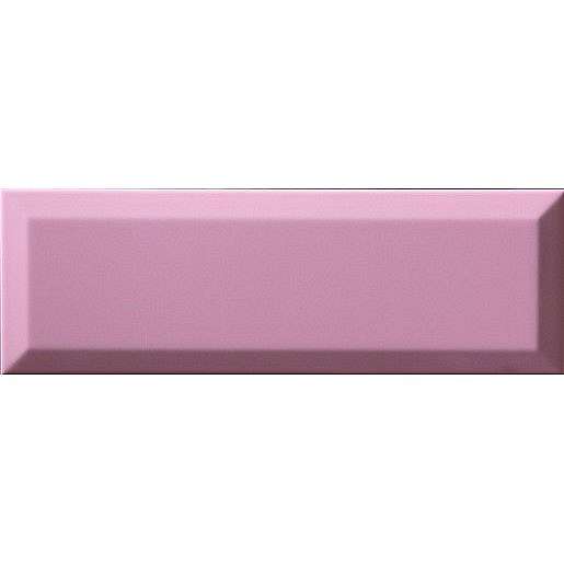 Obklad Ribesalbes Chic Colors rosa bisel 10x30 cm lesk CHICC1468
