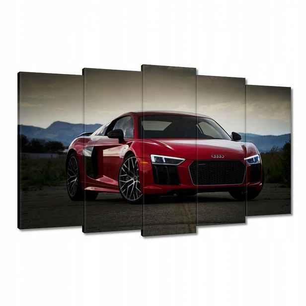 Obrazy 100x60 Červené Audi Quattro