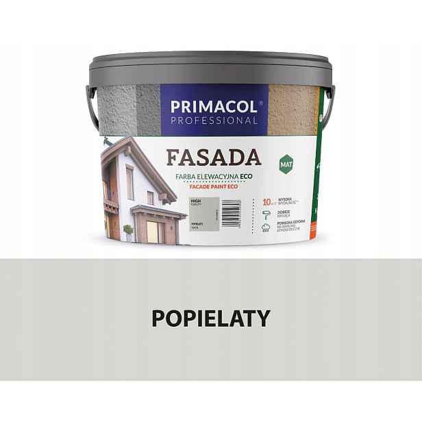 Primacol Fasada Eco Barva Barva 9L Šedá Matná