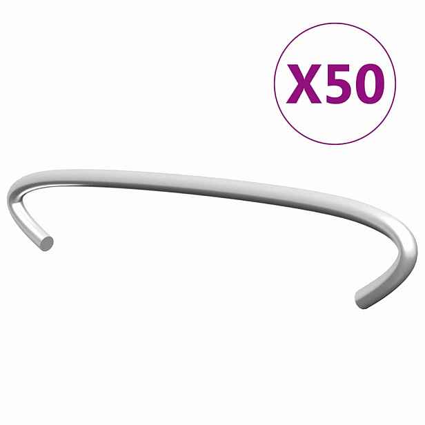 vidaXL Gabionová táhla 50 ks pozinkovaná ocel 10 cm