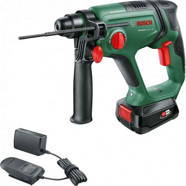 Bosch - 18V AKU vrtací kladivo, 1x aku 2,5 Ah, nabíječka 06039D6002