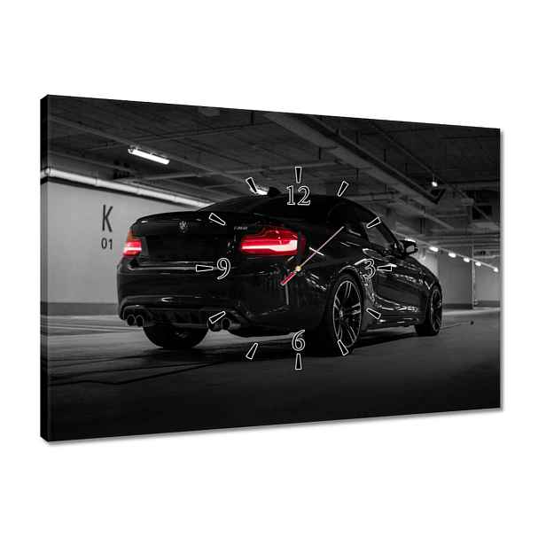 Hodiny 60x40 Bmw M2 auto
