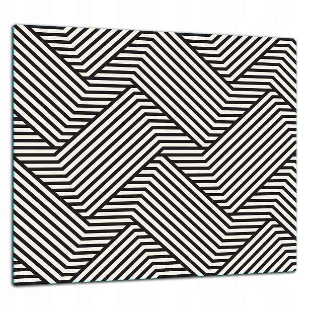 Skleněná Ochranná Deska Panel Lepidlo 65x60 Vzor