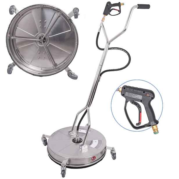 T-racer 24" pro Karcher Easy!lock Hd Hds nerezový kartáč na kostky 350B