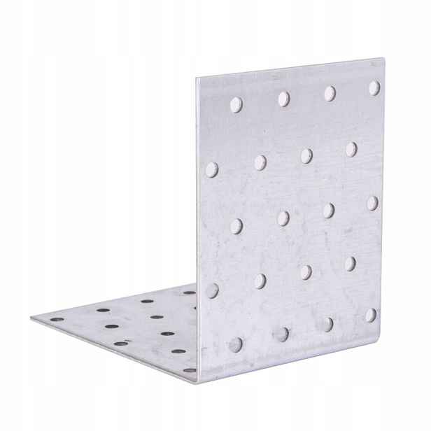 Tesařský spojovací montážní úhelník 100x100x80 x 2 mm KM12 50 Ks
