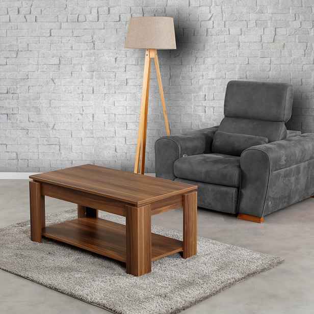 Konferenční stolek Shelf - Walnut