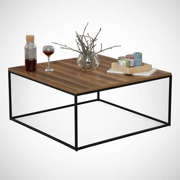 Konferenční stolek Poly - Walnut