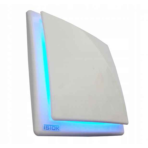 Koupelnový Ventilátor Průměr 100 MM Bílý Nástěnný Stropní Tichý 29 Db Led