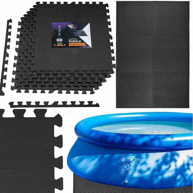 Podložka Puzzle Pod Bazén Jacuzzi Silná pěnová voděodolná podložka 6,48 m2