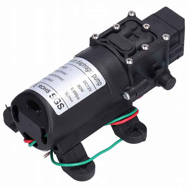 Tlaková Membránová Pumpa Na Vodu 12V 60W Pumpička 5L/min