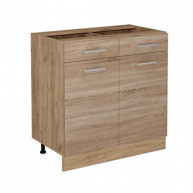 Vicco SPODNÍ SKŘÍŇKA KUCHYŇSKÉ LINKY R-Line Sonoma 80 cm bez pracovní desky
