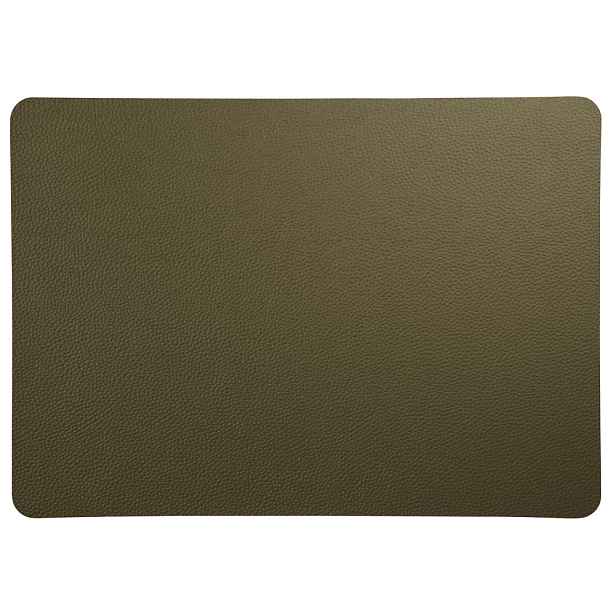 Kožené prostírání 33x46 cm ASA Selection - rough olive