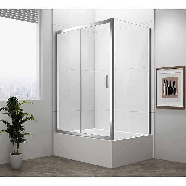 Polysan DEEP obdélníkový sprchový kout 1100x900mm L/P varianta, čiré sklo