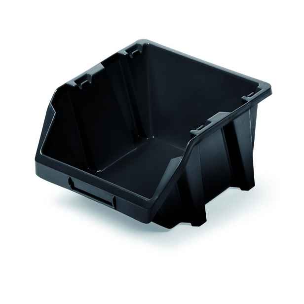 Prosperplast Úložný box BENER černý, varianta 9,2 cm