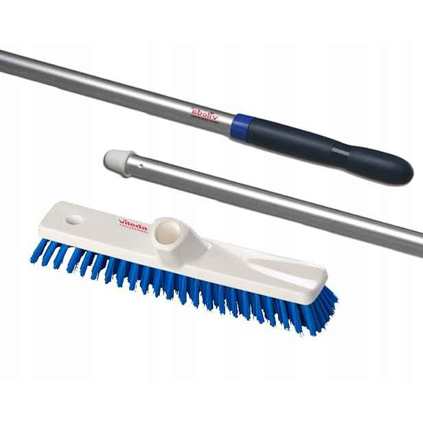Sada Superior Kartáč 30 CM Čištění A Tyč 150 CM Vileda Professional
