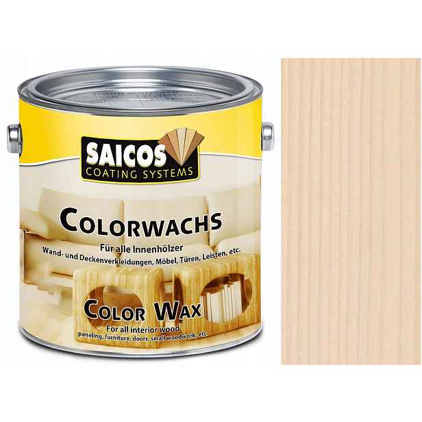 Saicos Colorwachs Vosk Barevný Bříza 3013 2,5L