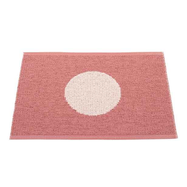 Světle červený vnitřní a venkovní koberec 70x50 cm Vera Pop Blush – Pappelina