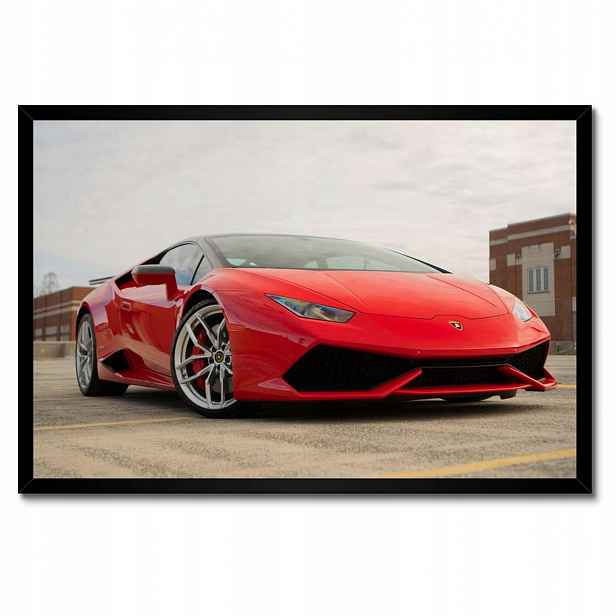 Plakáty v rámu 60x40 Červené Ferrari