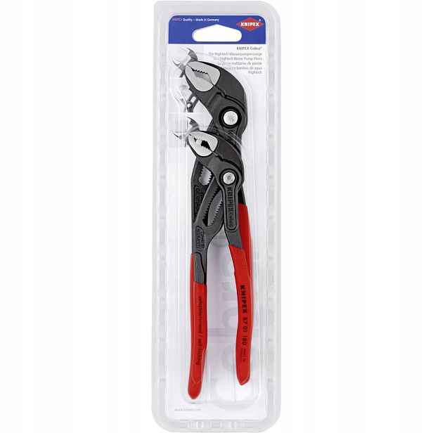 Kleště na trubky Knipex Cobra 180 mm a 250 mm 2 kusy 00 31 20 V01