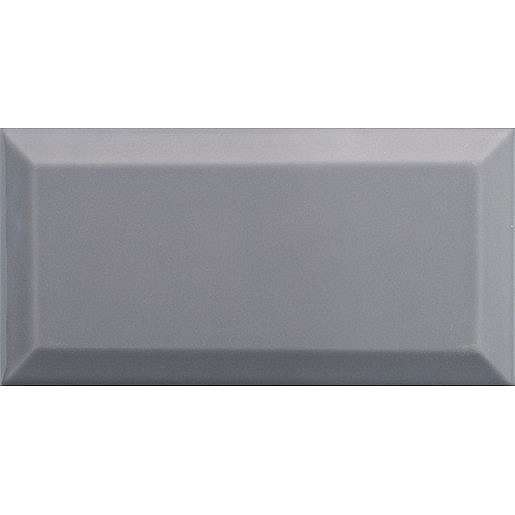 Obklad Ribesalbes Chic Colors moka bisel 7,5x15 cm lesk CHICC1980