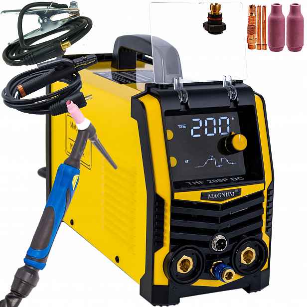 Svařovací stroj Magnum Thf 208P DC Tig Hf Puls Mma 200A 230V Igbt
