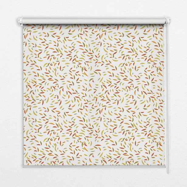 TULUP VNITŘNÍ roleta - okenní roleta - roleta - 110x140 cm - Padající listí