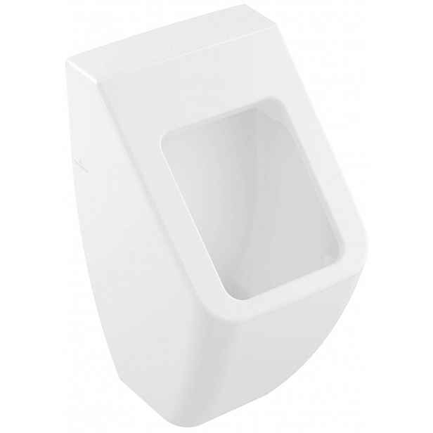 Villeroy & Boch Venticello - Odsávací pisoár bez poklopu, 285x545x315 mm, CeramicPlus, Stone White 5504R0RW