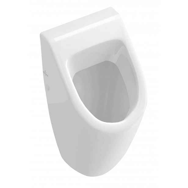 Villeroy & Boch Subway - Odsávací pisoár, bez poklopu, CeramicPlus, Stone White 751300RW