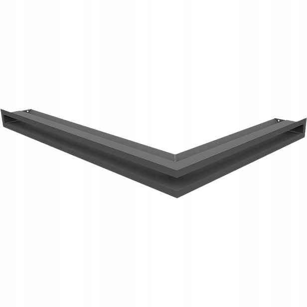 Krbová mřížka Luft levá 76,6x54,7x6 grafit Slim