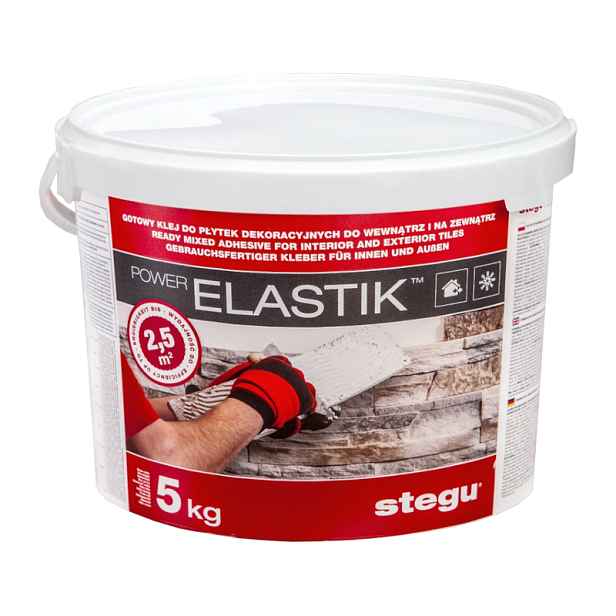 Lepidlo flexibilní disperzní STEGU POWERELASTIK D2E 5 kg