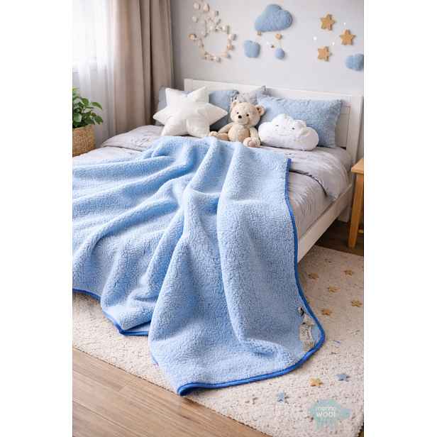 Merino Wool Merynos vlněný přehoz na postel 160/200 cm
