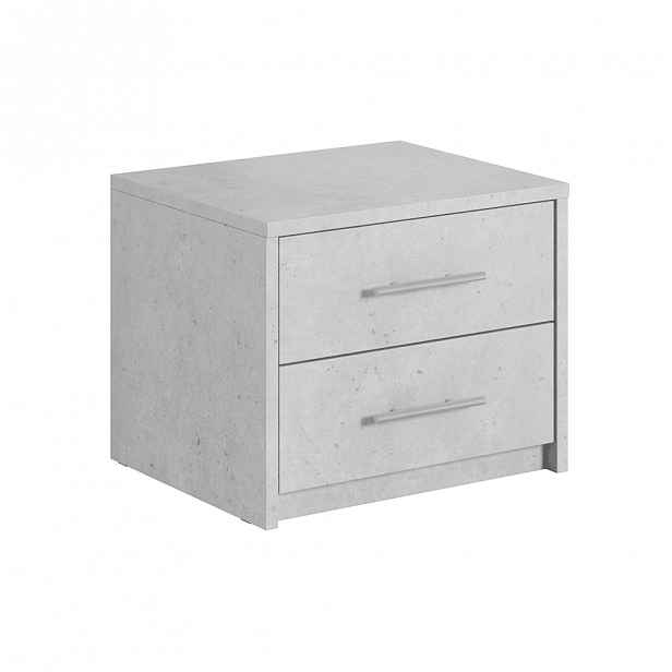 Noční stolek ALDEN beton Tempo Kondela