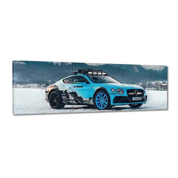 Obrazy 120x40 Bentley v zimním období Zima