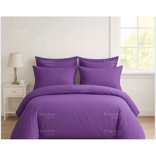 Povlečení 100% bavlna renforcé levandule SoftSleep 160x200 Turecko