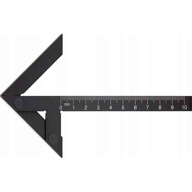 Přesný středící úhelník 200 x 150 mm Fortis