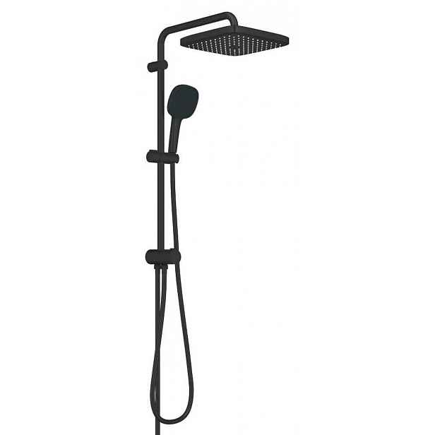 Sprchový systém Grohe Tempesta System Cube bez baterie černá matná 269762431
