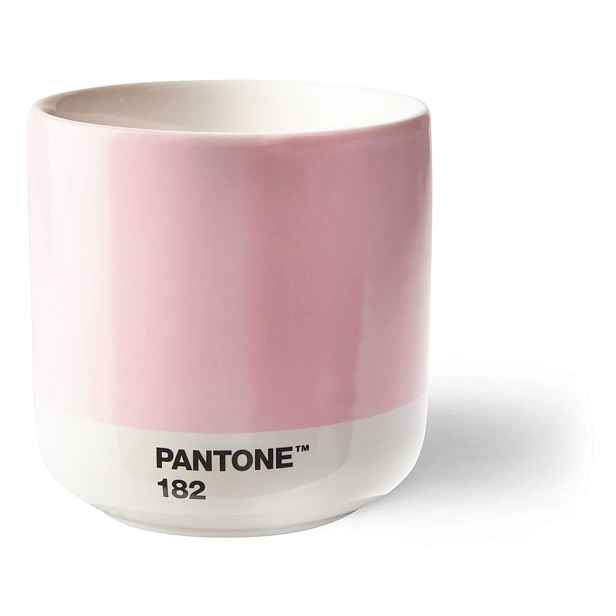 Světle růžový porcelánový šálek na cappuccino 175 ml Light Pink 182 – Pantone