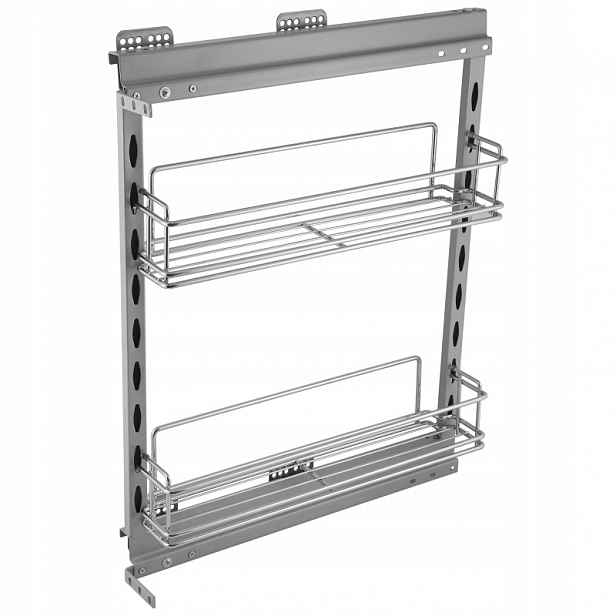 Koš Cargo Mini Boční 15 150MM Chrom Domyk x2 Kpl