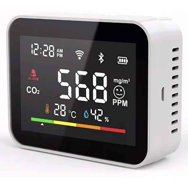 Bot Smart detektor oxidu uhličitého WiFi CO2